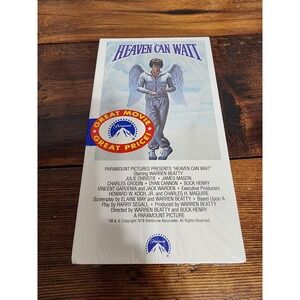 Heaven Can Wait‎ VHS new sealed Warren Beatty